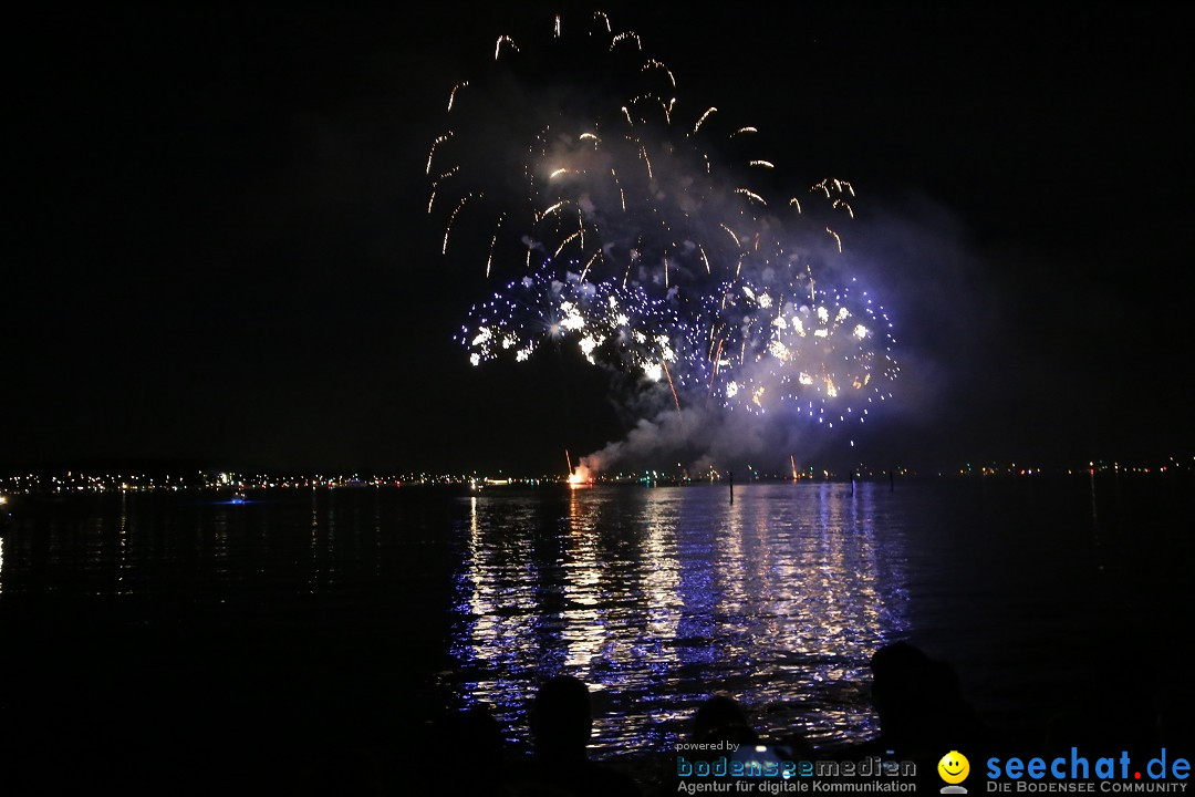 SEENACHTFEST mit Feuerwerk: Konstanz am Bodensee, 10.08.2019