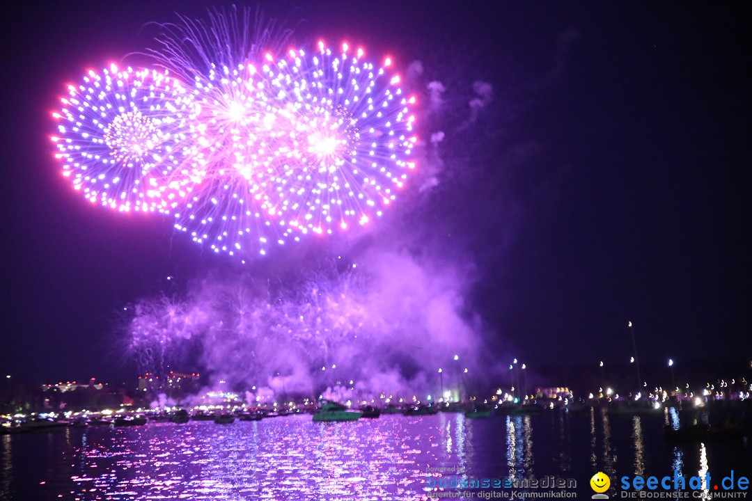 SEENACHTFEST mit Feuerwerk: Konstanz am Bodensee, 10.08.2019