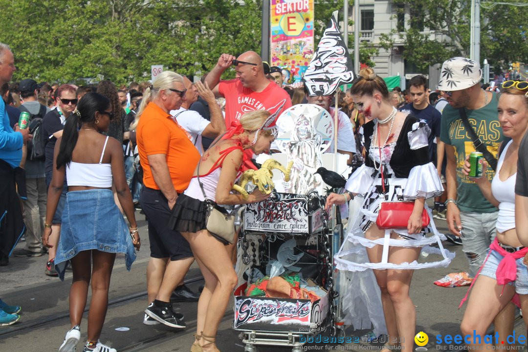 Streetparade 2019 - Colours Of Unity: Zuerich, 10.08.2019