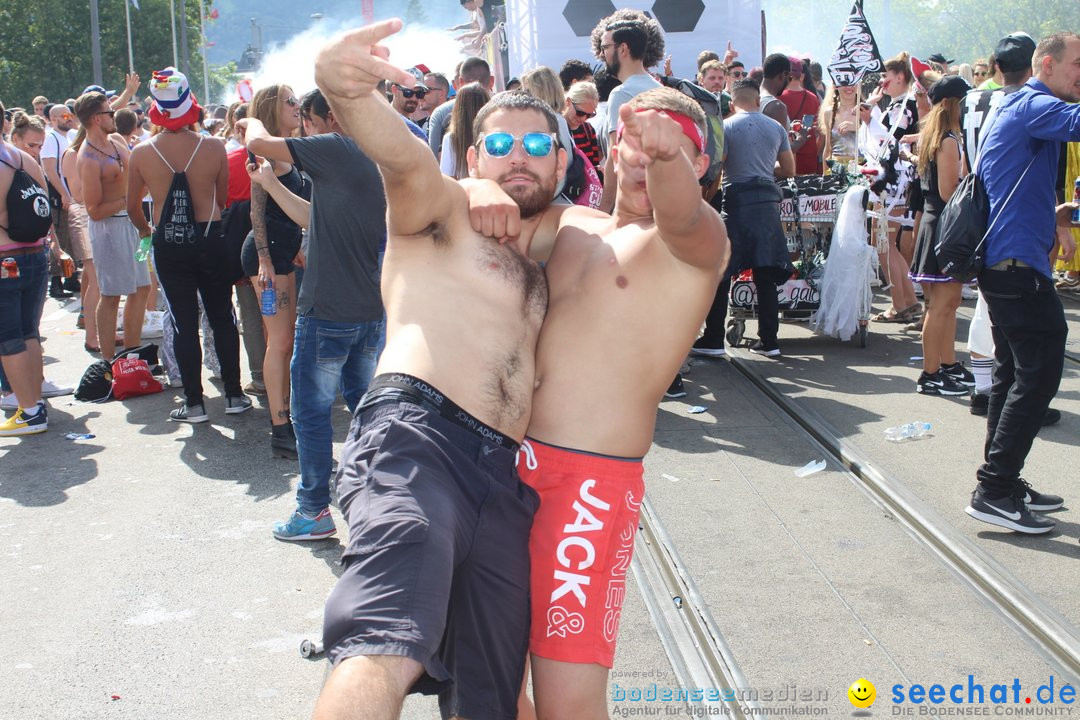 Streetparade 2019 - Colours Of Unity: Zuerich, 10.08.2019