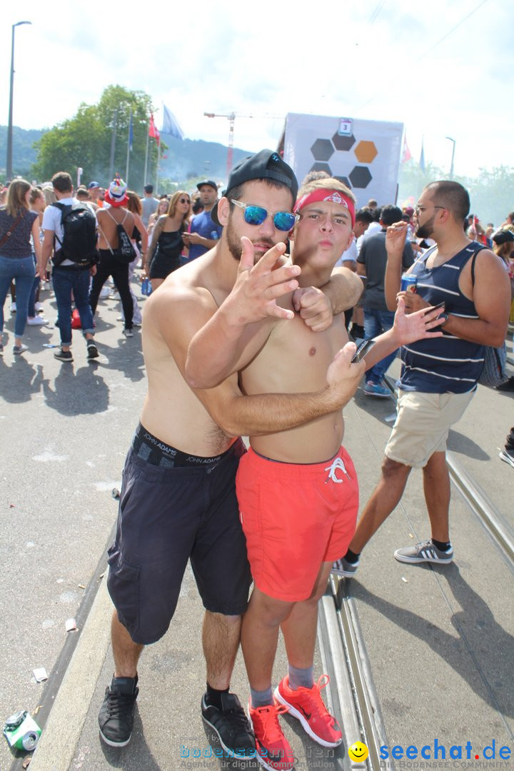 Streetparade 2019 - Colours Of Unity: Zuerich, 10.08.2019