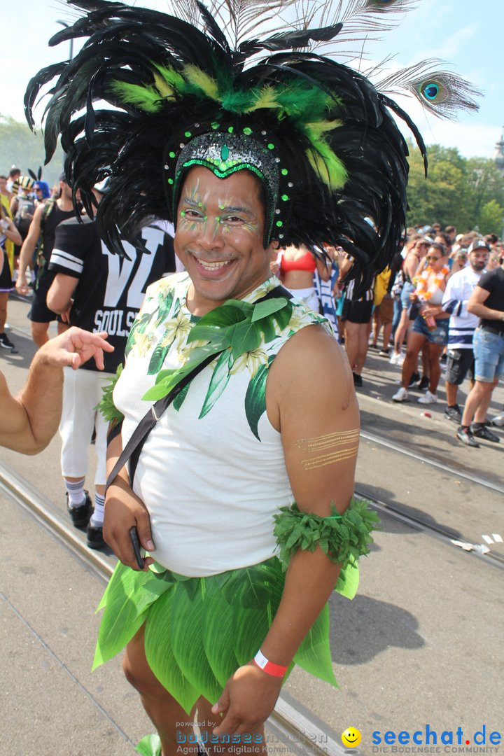 Streetparade 2019 - Colours Of Unity: Zuerich, 10.08.2019