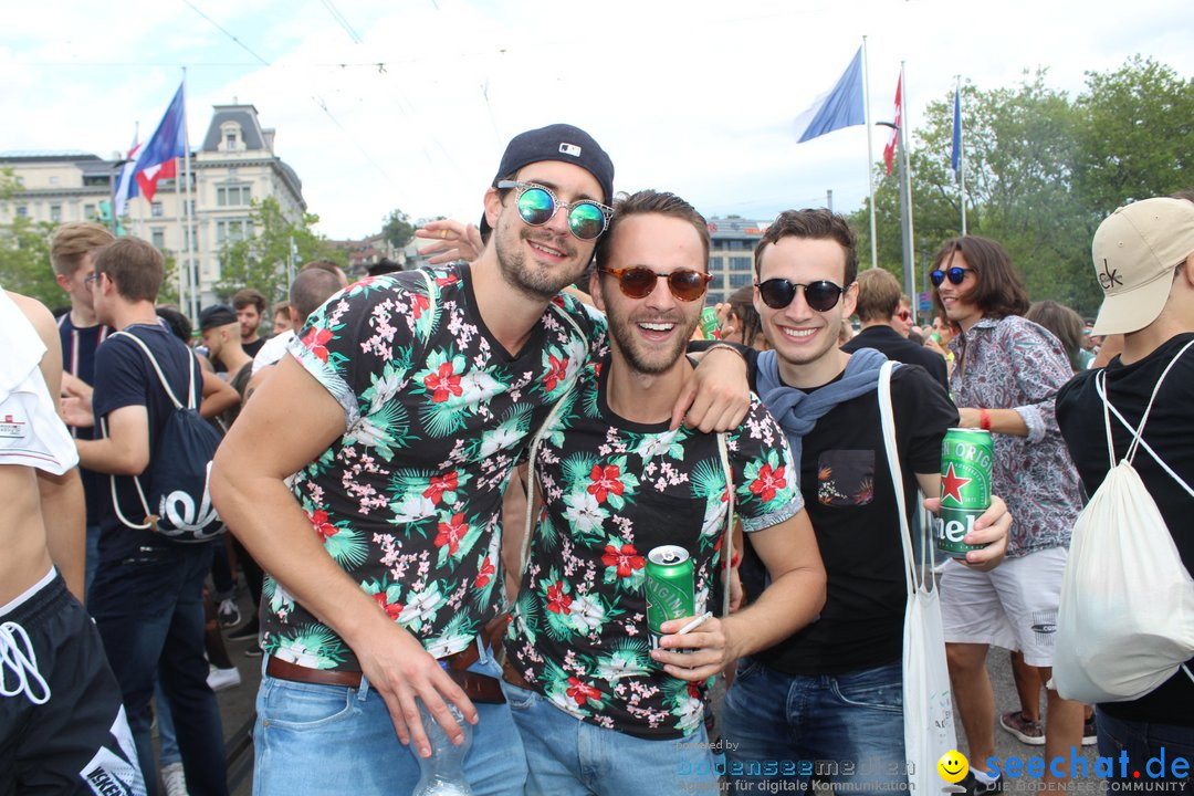 Streetparade 2019 - Colours Of Unity: Zuerich, 10.08.2019