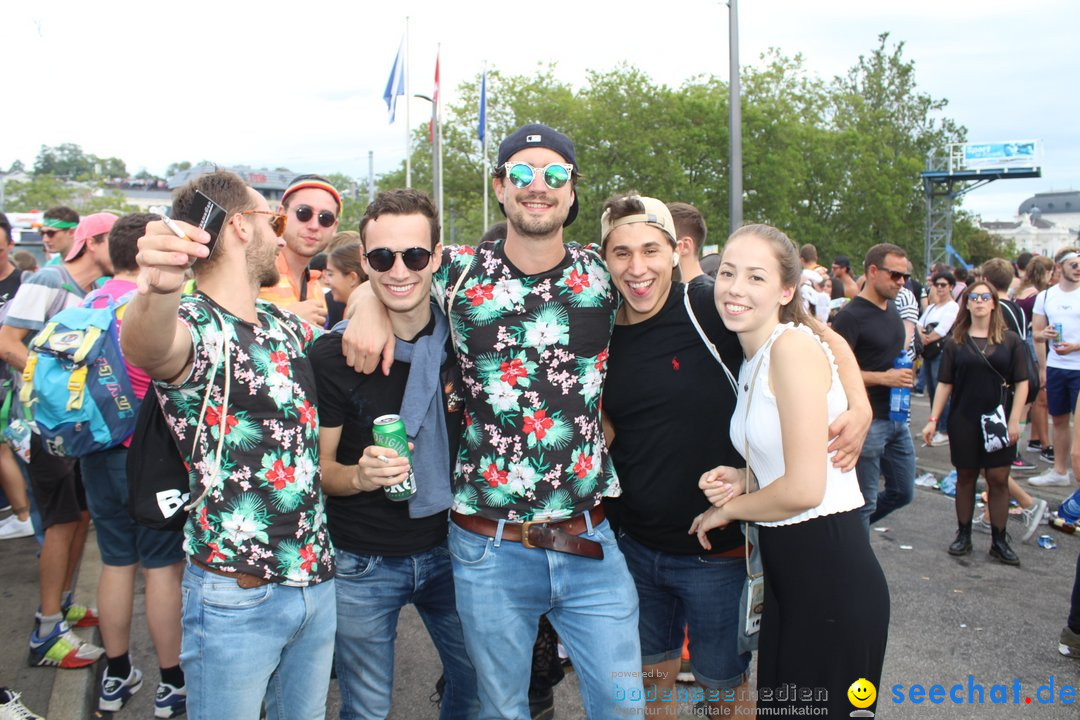 Streetparade 2019 - Colours Of Unity: Zuerich, 10.08.2019