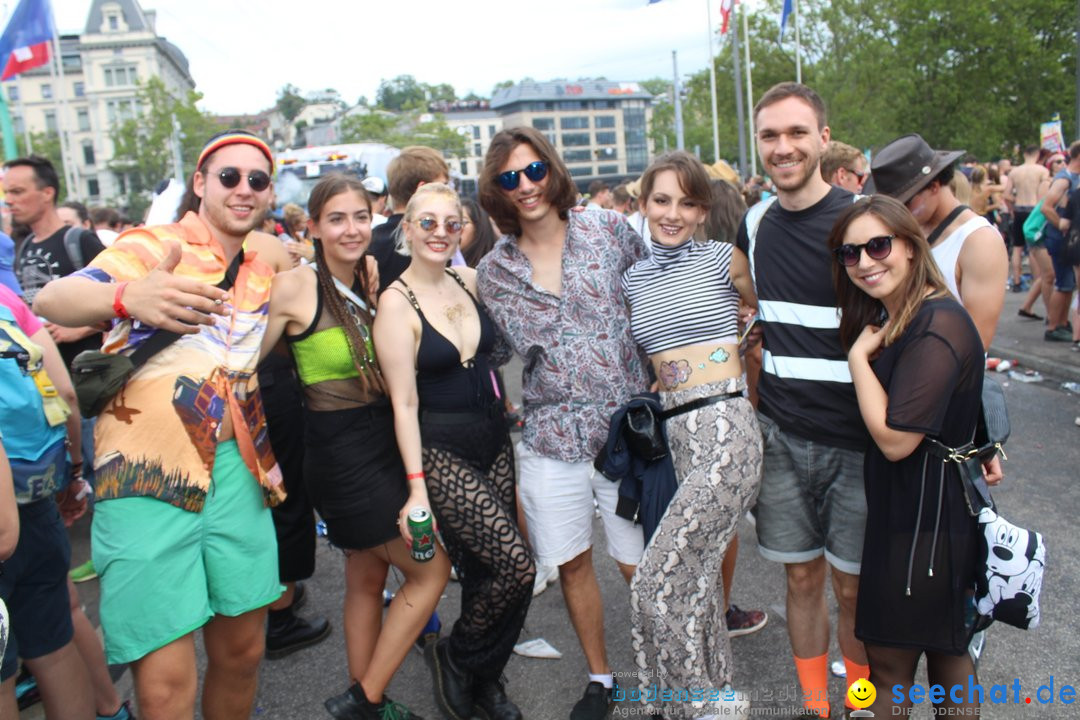 Streetparade 2019 - Colours Of Unity: Zuerich, 10.08.2019