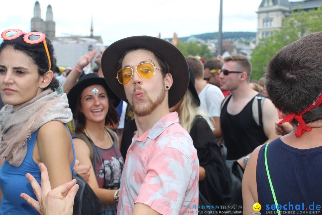 Streetparade 2019 - Colours Of Unity: Zuerich, 10.08.2019