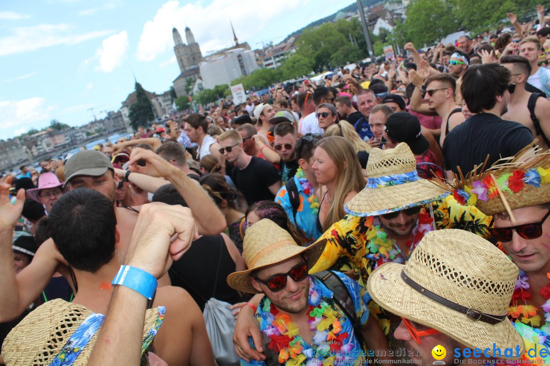 Streetparade 2019 - Colours Of Unity: Zuerich, 10.08.2019