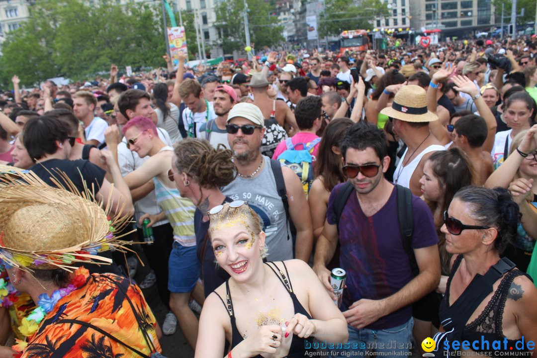 Streetparade 2019 - Colours Of Unity: Zuerich, 10.08.2019