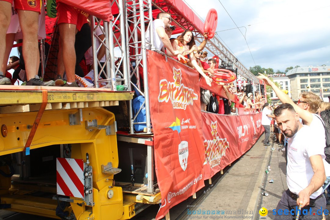 Streetparade 2019 - Colours Of Unity: Zuerich, 10.08.2019