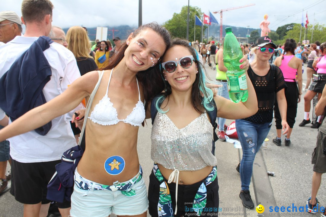 Streetparade 2019 - Colours Of Unity: Zuerich, 10.08.2019