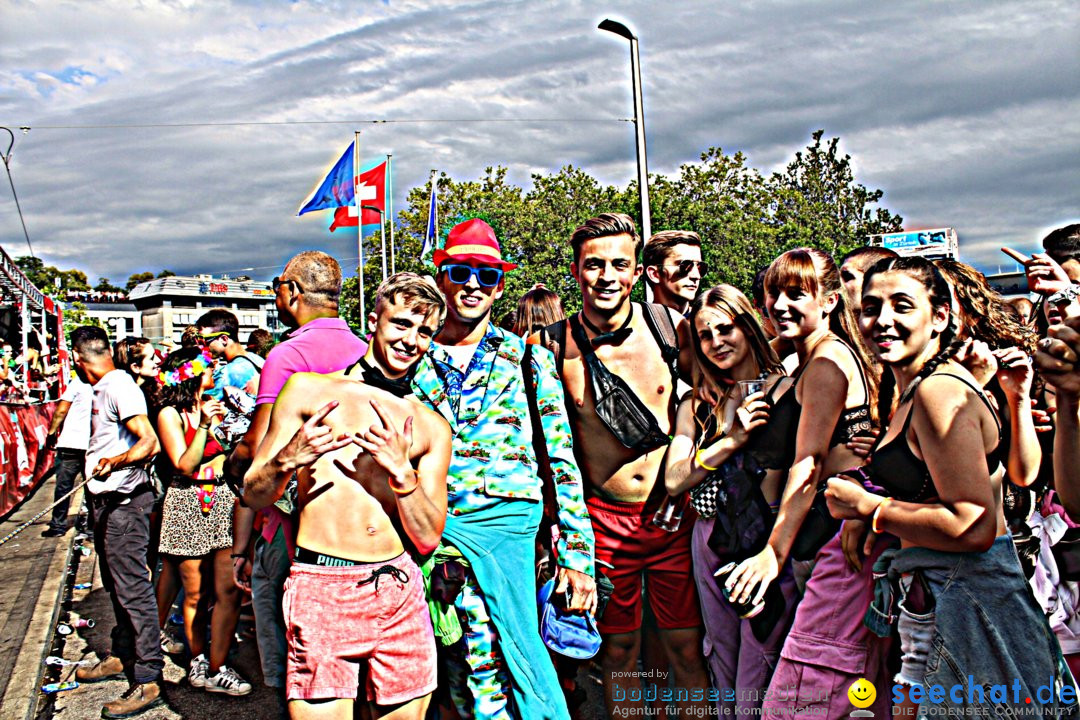 Streetparade 2019 - Colours Of Unity: Zuerich, 10.08.2019