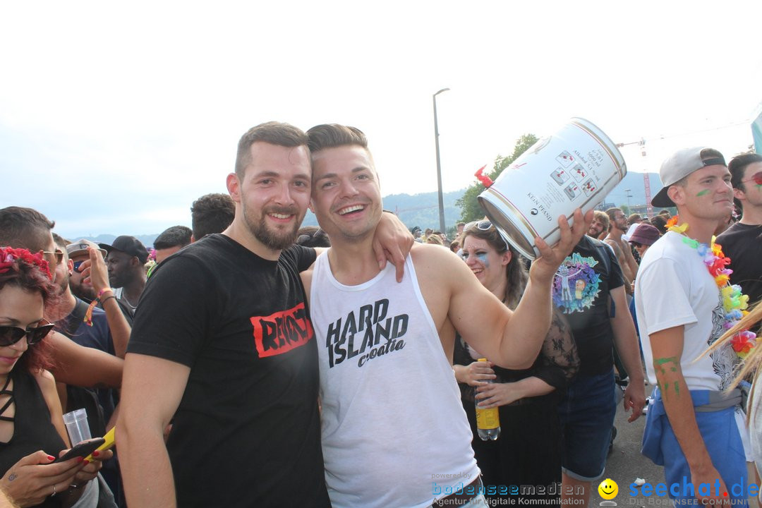 Streetparade 2019 - Colours Of Unity: Zuerich, 10.08.2019