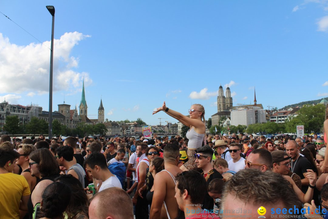 Streetparade 2019 - Colours Of Unity: Zuerich, 10.08.2019