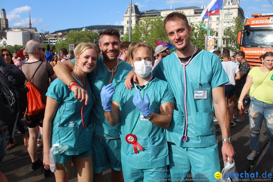 Streetparade 2019 - Colours Of Unity: Zuerich, 10.08.2019