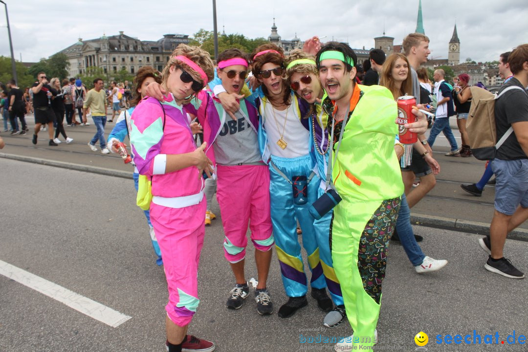 Streetparade 2019 - Colours Of Unity: Zuerich, 10.08.2019