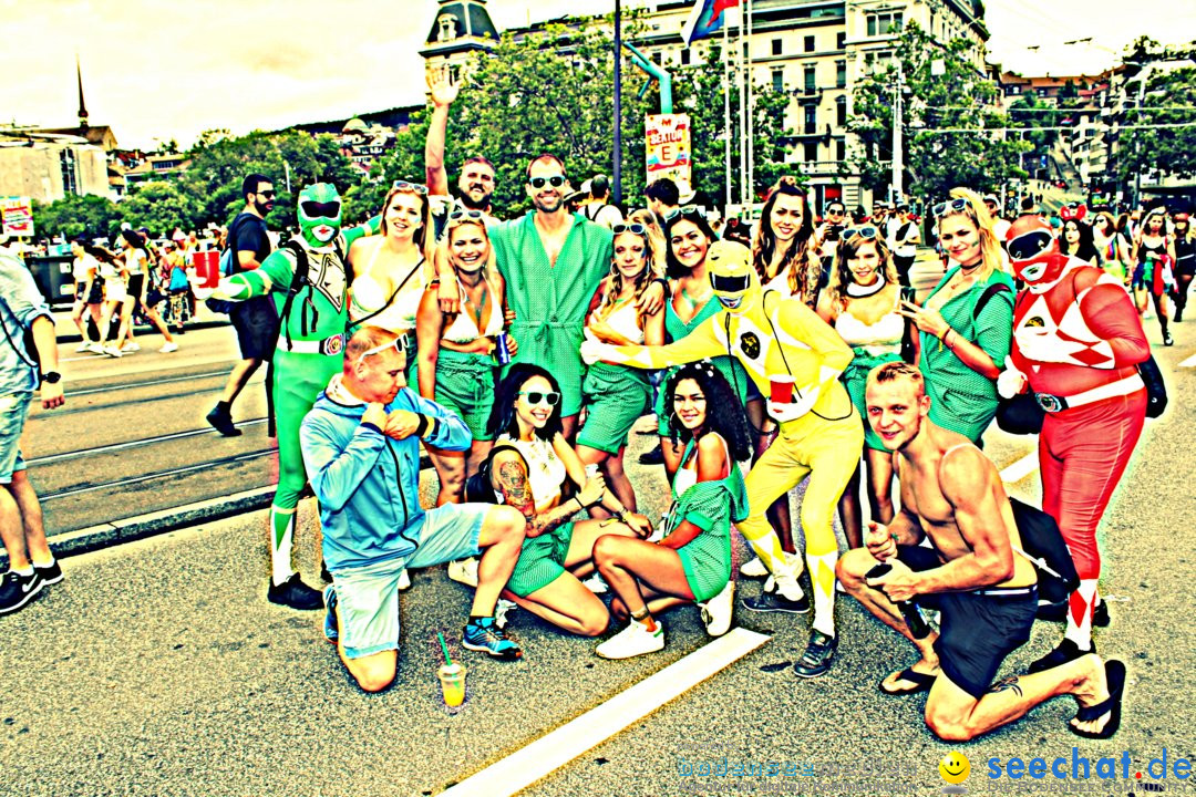 Streetparade 2019 - Colours Of Unity: Zuerich, 10.08.2019