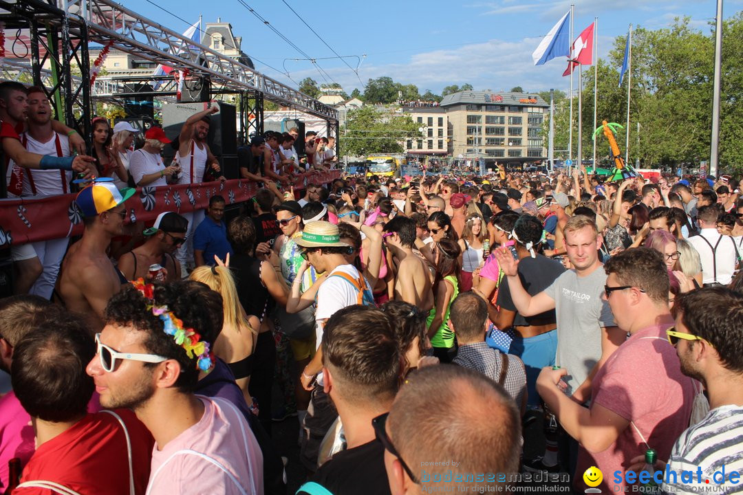 Streetparade 2019 - Colours Of Unity: Zuerich, 10.08.2019