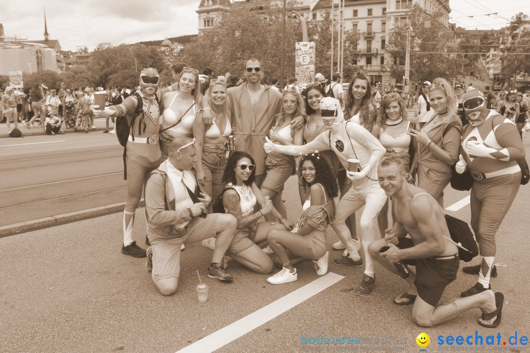 Streetparade 2019 - Colours Of Unity: Zuerich, 10.08.2019