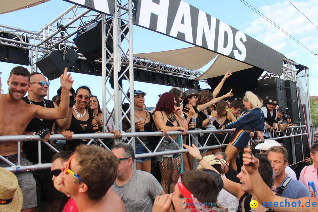 Streetparade 2019 - Colours Of Unity: Zuerich, 10.08.2019