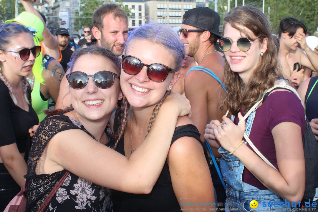 Streetparade 2019 - Colours Of Unity: Zuerich, 10.08.2019