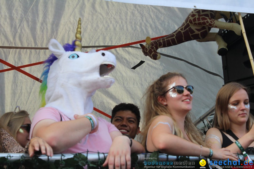 Streetparade 2019 - Colours Of Unity: Zuerich, 10.08.2019