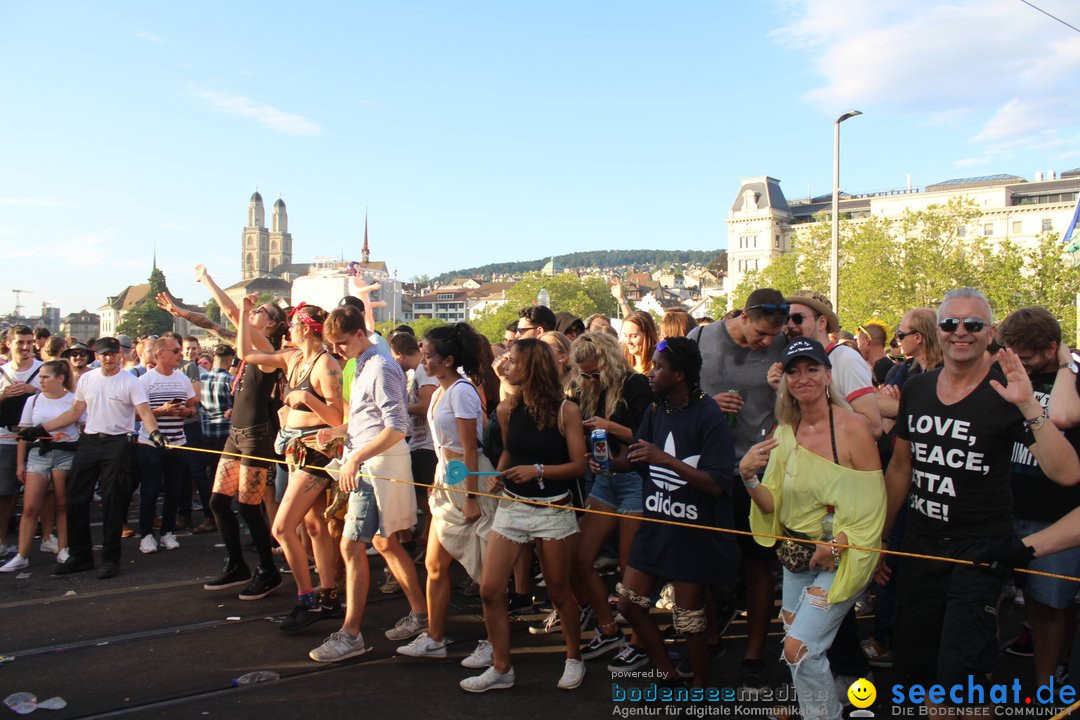 Streetparade 2019 - Colours Of Unity: Zuerich, 10.08.2019