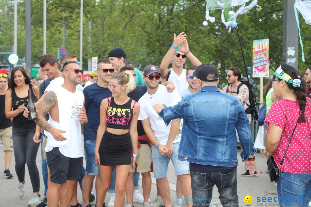 Streetparade 2019 - Colours Of Unity: Zuerich, 10.08.2019