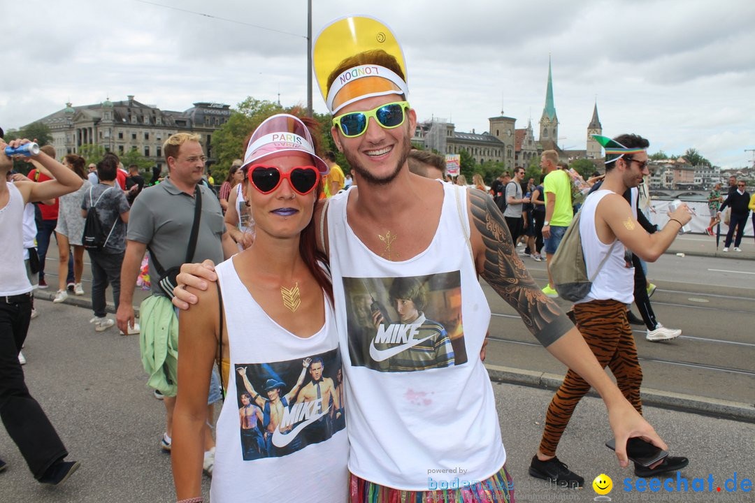 Streetparade 2019 - Colours Of Unity: Zuerich, 10.08.2019