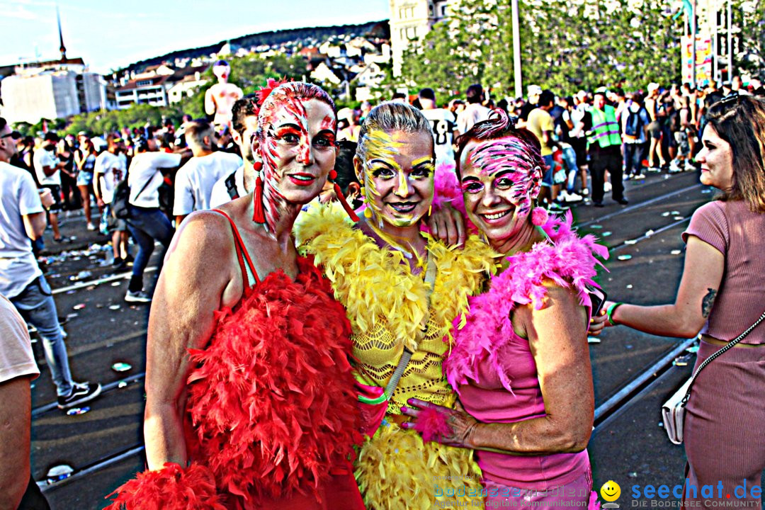 Streetparade 2019 - Colours Of Unity: Zuerich, 10.08.2019