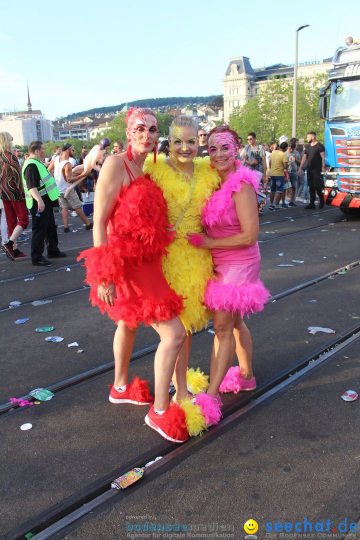 Streetparade 2019 - Colours Of Unity: Zuerich, 10.08.2019