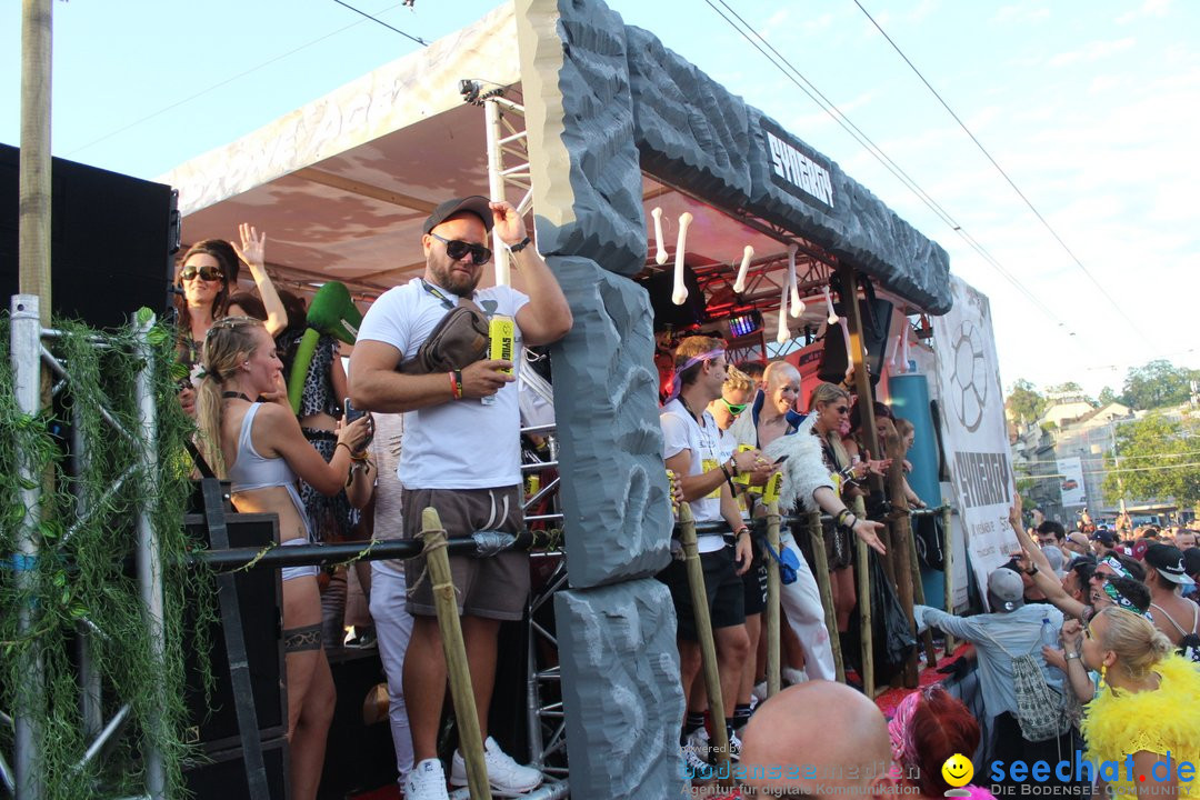 Streetparade 2019 - Colours Of Unity: Zuerich, 10.08.2019