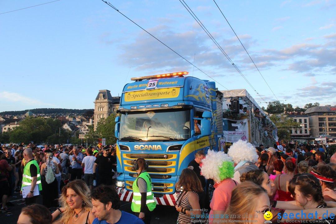 Streetparade 2019 - Colours Of Unity: Zuerich, 10.08.2019