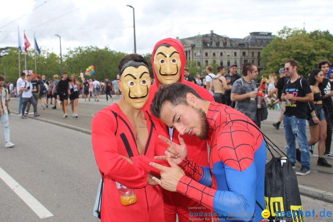 Streetparade 2019 - Colours Of Unity: Zuerich, 10.08.2019