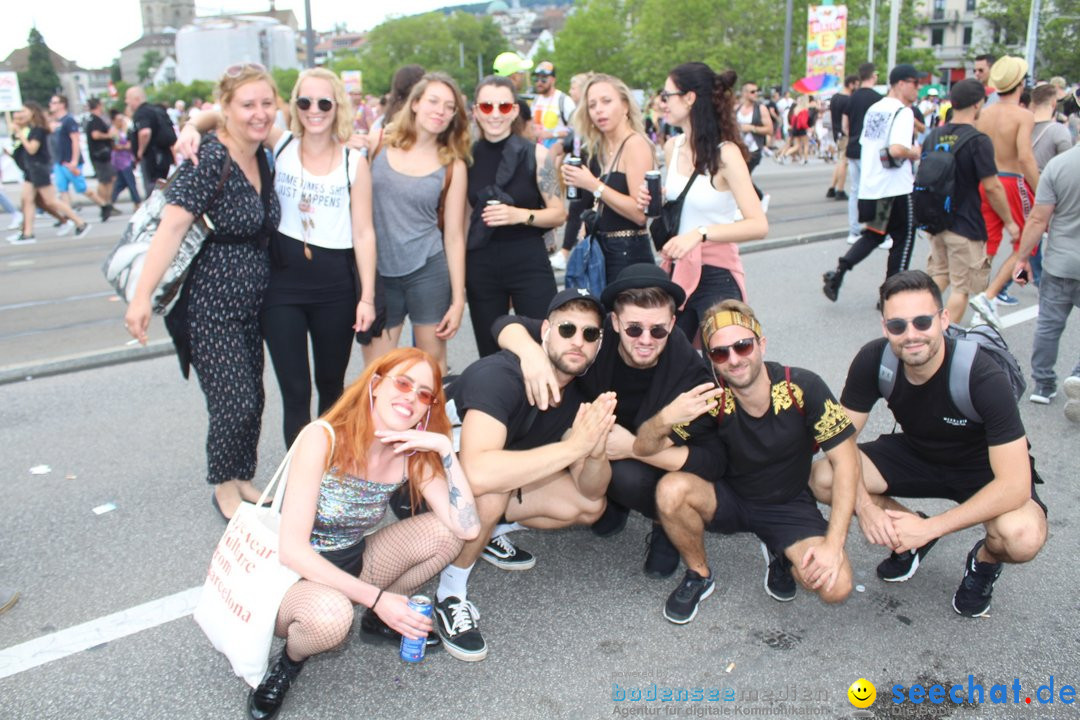 Streetparade 2019 - Colours Of Unity: Zuerich, 10.08.2019