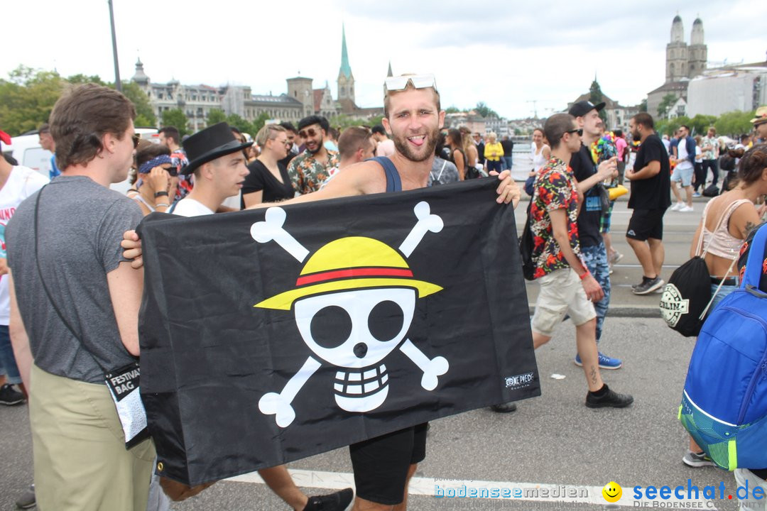 Streetparade 2019 - Colours Of Unity: Zuerich, 10.08.2019