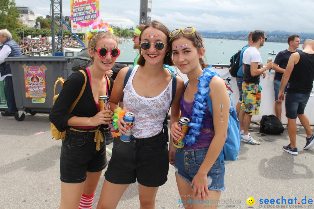 Streetparade 2019 - Colours Of Unity: Zuerich, 10.08.2019