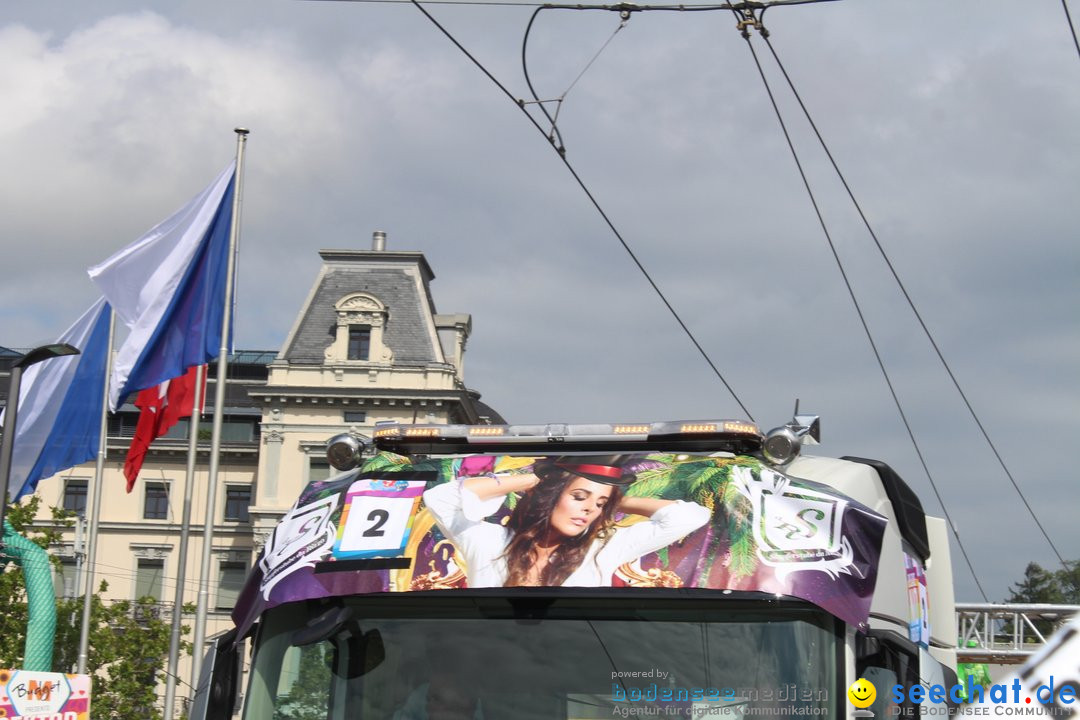 Streetparade 2019 - Colours Of Unity: Zuerich, 10.08.2019