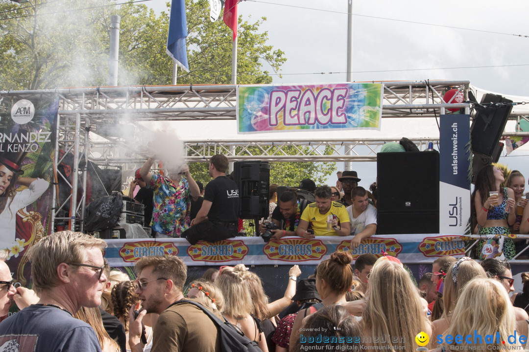 Streetparade 2019 - Colours Of Unity: Zuerich, 10.08.2019