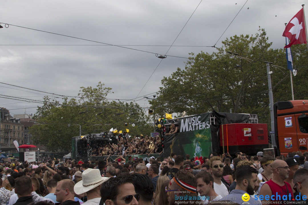 Streetparade 2019 - Colours Of Unity: Zuerich, 10.08.2019