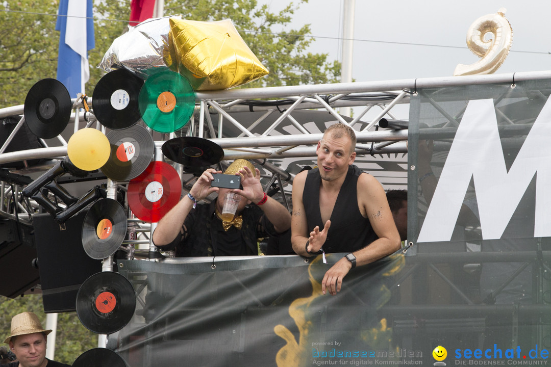 Streetparade 2019 - Colours Of Unity: Zuerich, 10.08.2019