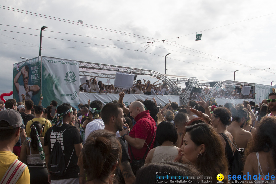 Streetparade 2019 - Colours Of Unity: Zuerich, 10.08.2019