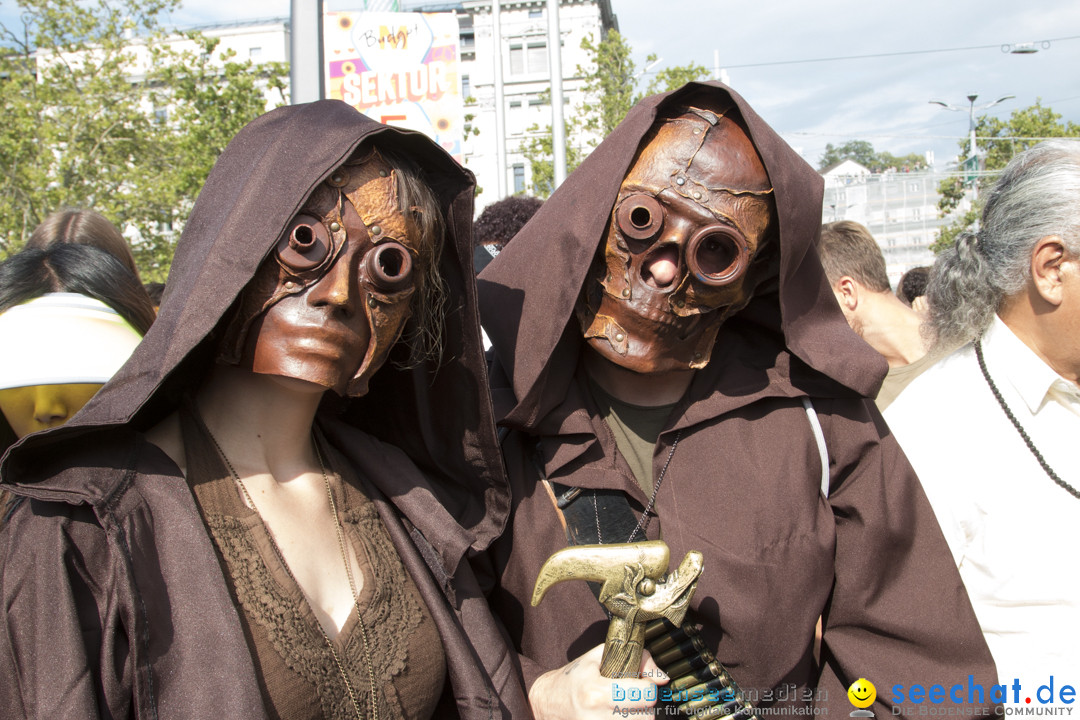 Streetparade 2019 - Colours Of Unity: Zuerich, 10.08.2019