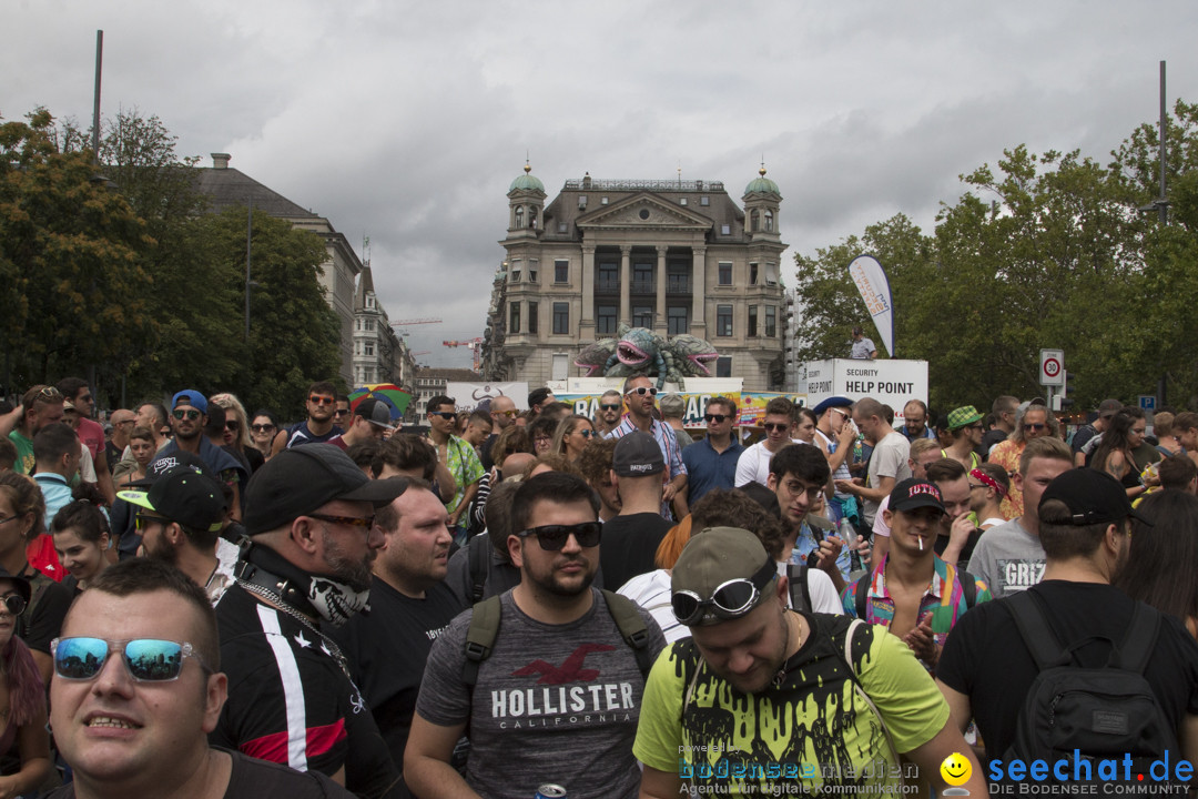 Streetparade 2019 - Colours Of Unity: Zuerich, 10.08.2019