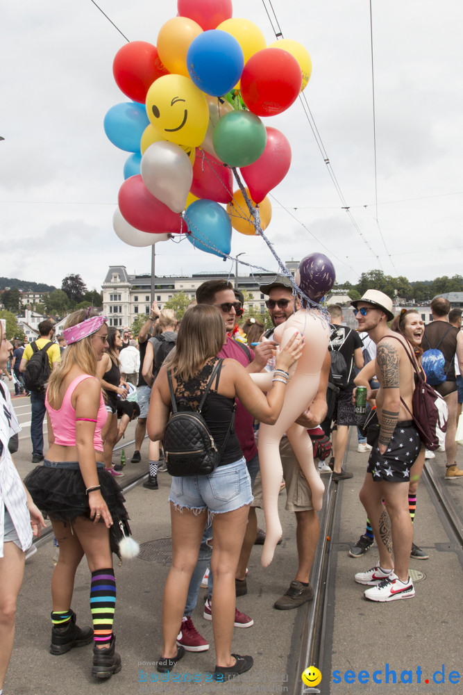 Streetparade 2019 - Colours Of Unity: Zuerich, 10.08.2019