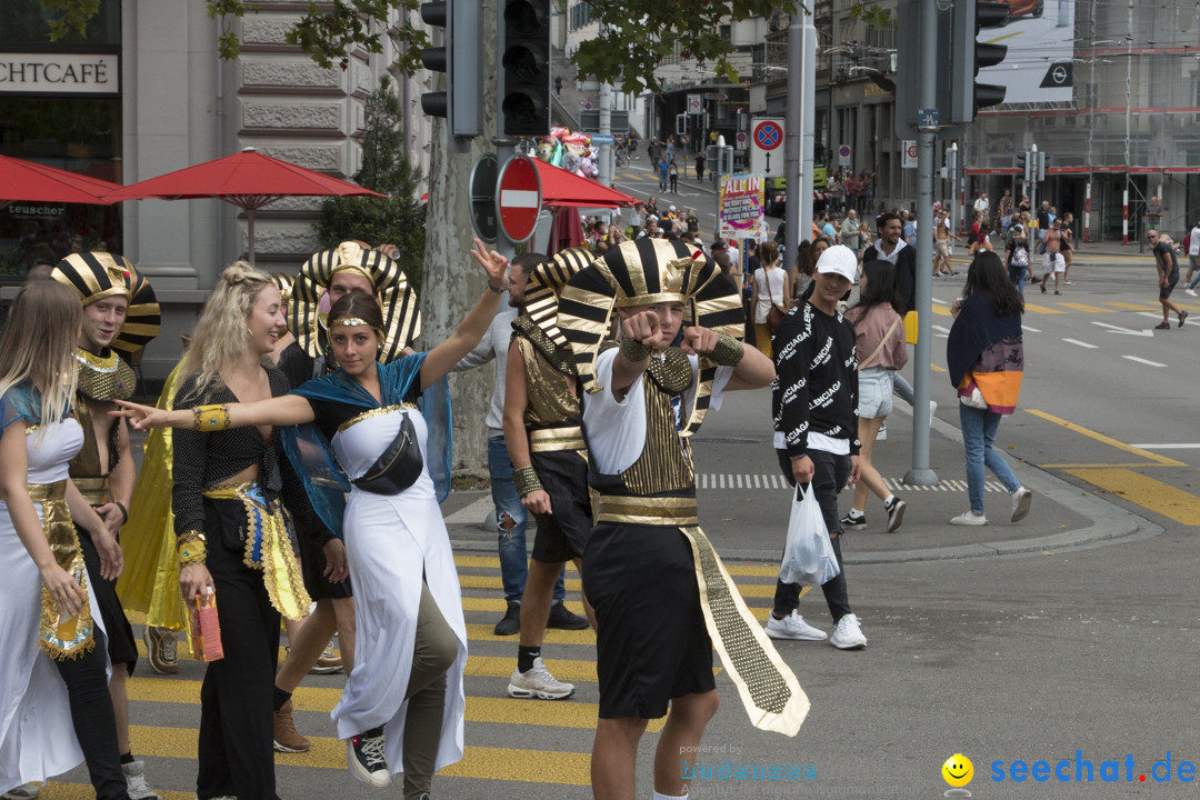 Streetparade 2019 - Colours Of Unity: Zuerich, 10.08.2019