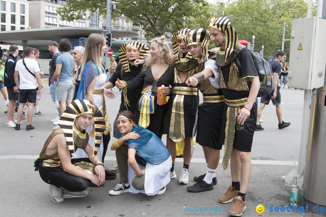 Streetparade 2019 - Colours Of Unity: Zuerich, 10.08.2019