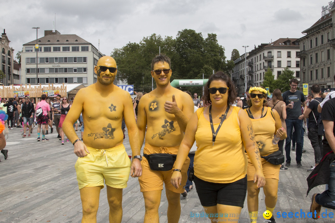 Streetparade 2019 - Colours Of Unity: Zuerich, 10.08.2019