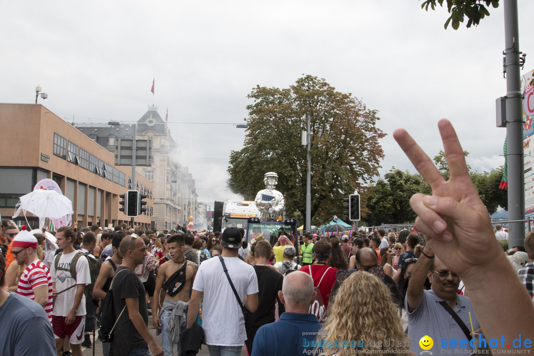 Streetparade 2019 - Colours Of Unity: Zuerich, 10.08.2019