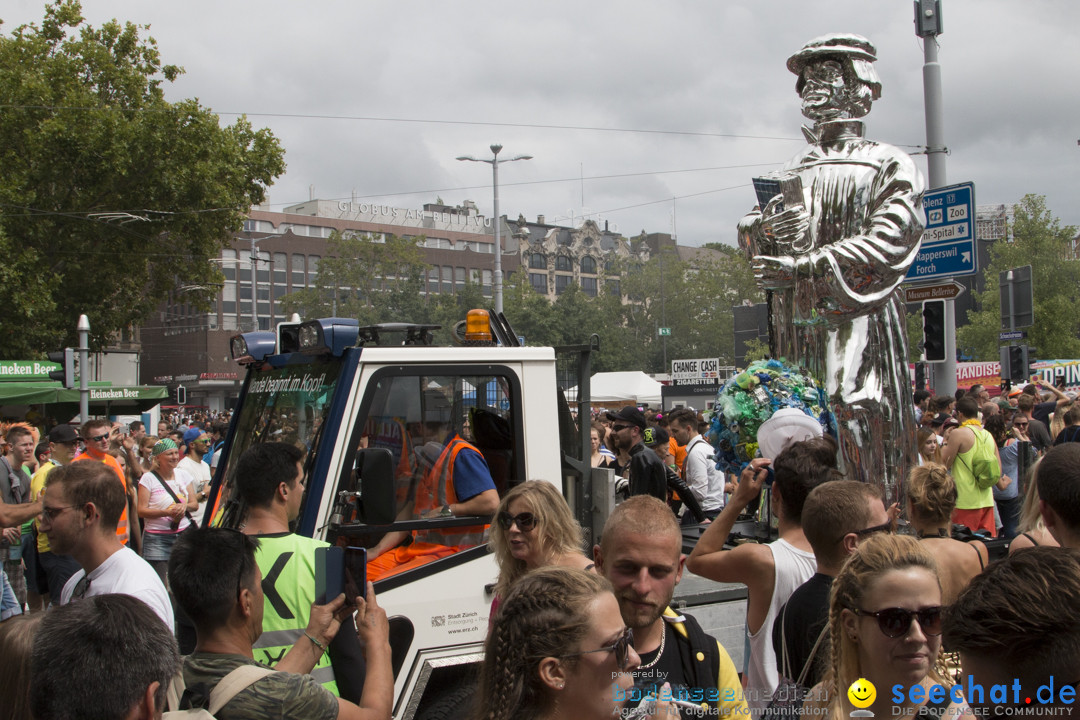 Streetparade 2019 - Colours Of Unity: Zuerich, 10.08.2019