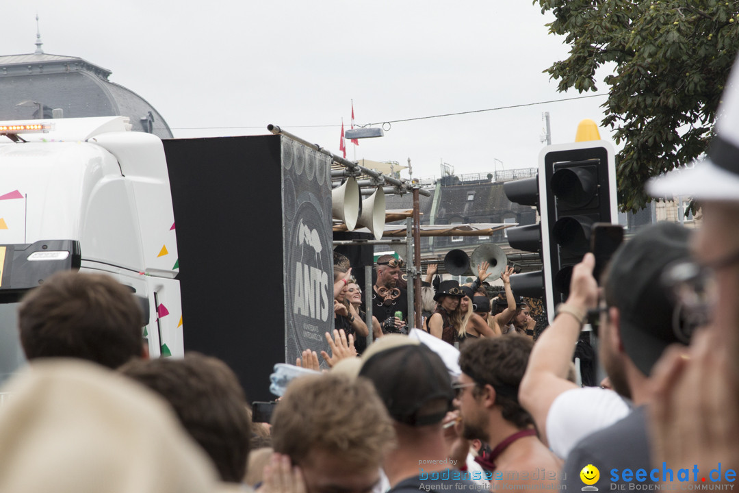 Streetparade 2019 - Colours Of Unity: Zuerich, 10.08.2019